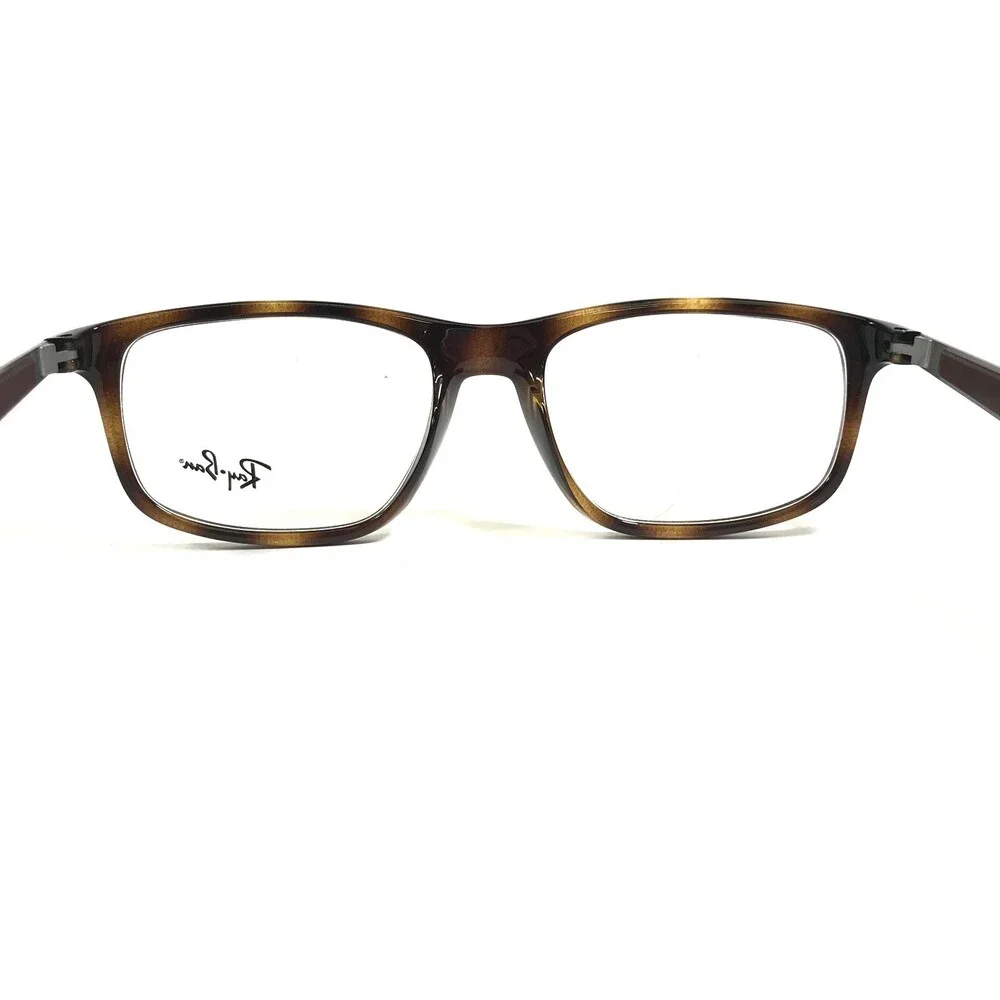 Ray-Ban Eyeglasses Frames RB7055 2012 Tortoise Brown Gray Rectangular 53-17-145